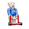 Abraham met rollator 4 meter