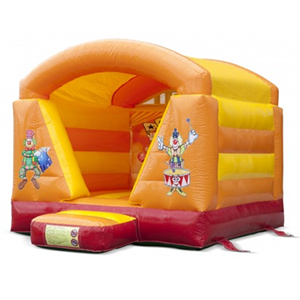 Springkussen Circus mini met dak