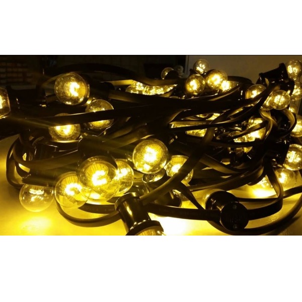 Party verlichting / prikkabel warm wit licht dimbaar 25 meter