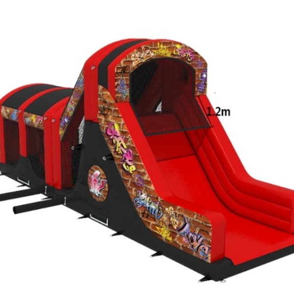 Stormbaan graffiti 13 meter